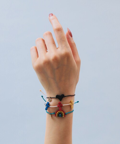 bpr BEAMS(ビーピーアール ビームス )の「【別注】OJO DE MEX / Macrame Bracelet(ブレスレット・レディース・その他1/その他/その他2/その他4/その他5/その他6/その他7/その他3・ONE SIZE)」の12枚目の写真