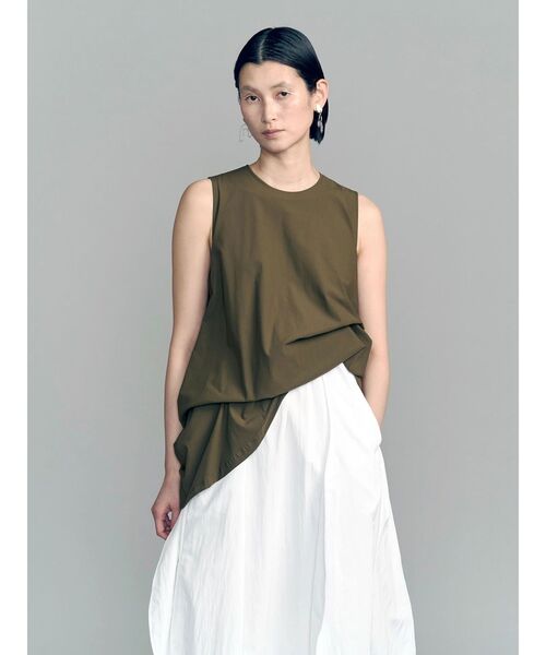 UN3D.(アンスリード)の「ASYMMETRY BLOUSING OP(ワンピース・レディース・オレンジ/ホワイト/ブラック・38/36)」の7枚目の写真