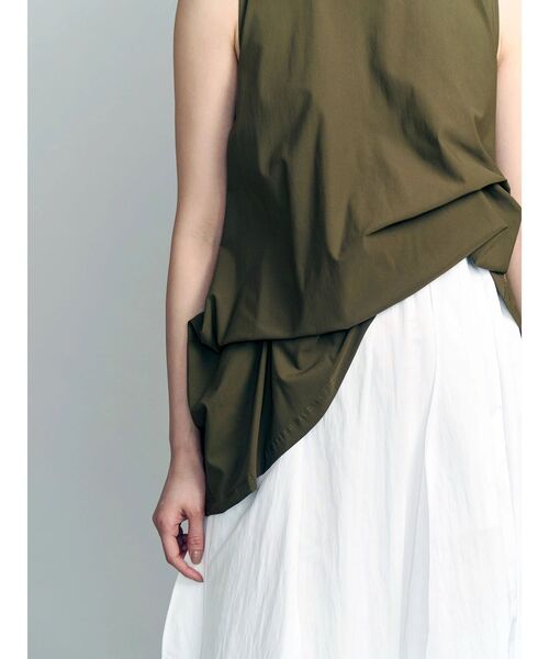 UN3D.(アンスリード)の「ASYMMETRY BLOUSING OP(ワンピース・レディース・オレンジ/ホワイト/ブラック・38/36)」の10枚目の写真