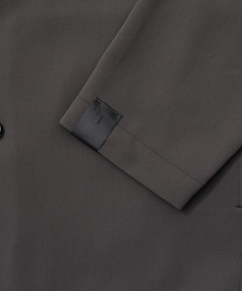 N.HOOLYWOOD(N.ハリウッド)の「【N.HOOLYWOOD/エヌハリウッド】別注 DOUBLE JACKET(テーラードジャケット・メンズ・ブラック/ダークグレー・40/38/36)」の9枚目の写真