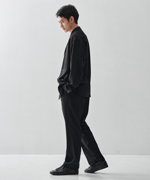 N.HOOLYWOOD(N.ハリウッド)の「【N.HOOLYWOOD/エヌハリウッド】別注 DOUBLE JACKET(テーラードジャケット・メンズ・ブラック/ダークグレー・40/38/36)」の21枚目の写真