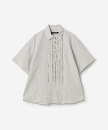 nicholson&nicholson（ニコルソンアンドニコルソン）の「nicholson & nicholson | ストライプ フリルシャツ WOMEN（シャツ/ブラウス）」