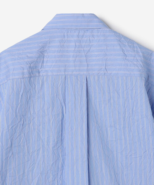 nicholson&nicholson(ニコルソンアンドニコルソン)の「nicholson & nicholson | ストライプ フリルシャツ WOMEN(シャツ/ブラウス・レディース・ブルー系その他/グレー系その他・38)」の13枚目の写真