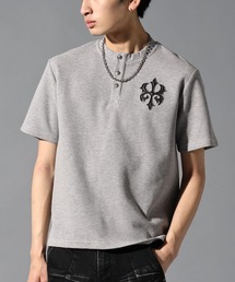 LAND MUSEUM | LAND MUSEUM/ゴシックロゴヘンリーT(Tシャツ/カットソー)