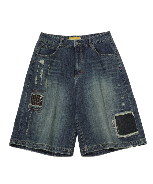 MAINBOOTH(メインブース)の「Repaired Denim Shorts(BLUE)(その他パンツ・レディース・その他・1/2/3)」の17枚目の写真