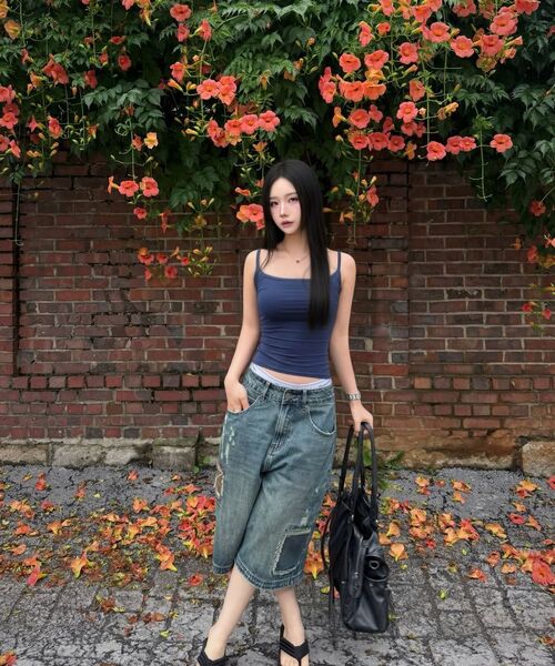 MAINBOOTH(メインブース)の「Repaired Denim Shorts(BLUE)(その他パンツ・レディース・その他・1/2/3)」の11枚目の写真