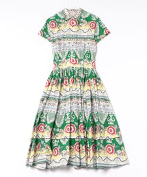 KEITA MARUYAMA（ケイタマルヤマ）の「Floral Ethnic Border Cotton OP（ワンピース）」