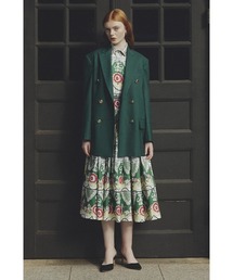 KEITA MARUYAMA | Floral Ethnic Border Cotton OP(ワンピース)