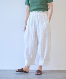 yuni | Flower JQ×lace pants(その他パンツ)