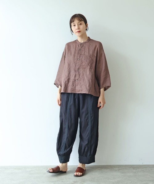 yuni(ユニ )の「Flower JQ×lace pants(その他パンツ・レディース・ホワイト/ブラック・FREE)」の21枚目の写真