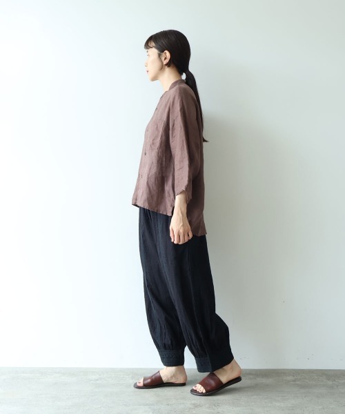 yuni(ユニ )の「Flower JQ×lace pants(その他パンツ・レディース・ホワイト/ブラック・FREE)」の22枚目の写真