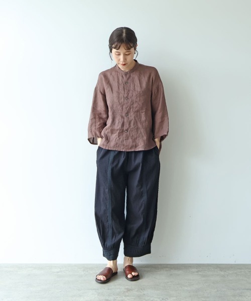 yuni(ユニ )の「Flower JQ×lace pants(その他パンツ・レディース・ホワイト/ブラック・FREE)」の20枚目の写真