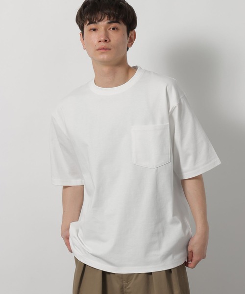 LAKOLE(ラコレ)の「ヘビーウエイトパックポケT / 654106(Tシャツ/カットソー・メンズ・ブラック/オリーブ/ホワイト/ネイビー・LARGE/MEDIUM/SMALL)」の13枚目の写真