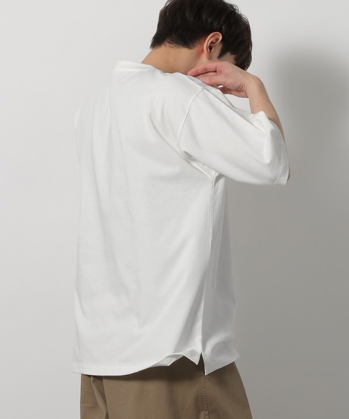 LAKOLE(ラコレ)の「ヘビーウエイトパックポケT / 654106(Tシャツ/カットソー・メンズ・ブラック/オリーブ/ホワイト/ネイビー・LARGE/MEDIUM/SMALL)」の16枚目の写真