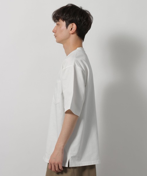 LAKOLE(ラコレ)の「ヘビーウエイトパックポケT / 654106(Tシャツ/カットソー・メンズ・ブラック/オリーブ/ホワイト/ネイビー・LARGE/MEDIUM/SMALL)」の18枚目の写真