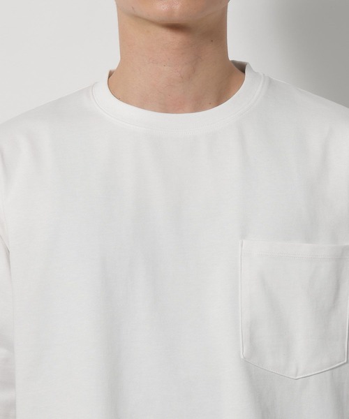 LAKOLE(ラコレ)の「ヘビーウエイトパックポケT / 654106(Tシャツ/カットソー・メンズ・ブラック/オリーブ/ホワイト/ネイビー・LARGE/MEDIUM/SMALL)」の21枚目の写真