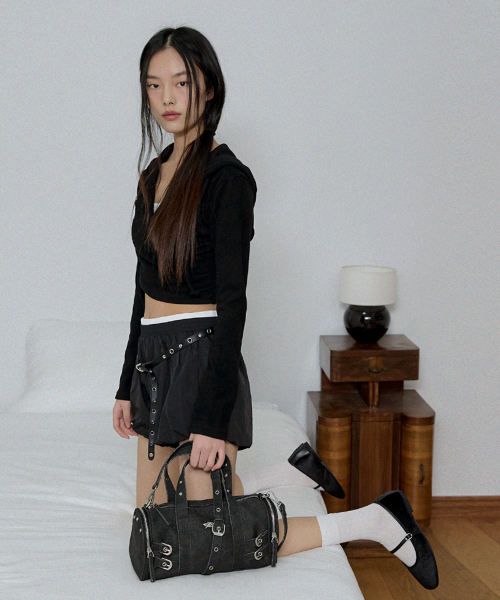 RAIMENT（レイメント）の「Canvas Drum Bag_Black（トートバッグ・レディース・その他・FREE）」の3枚目の写真