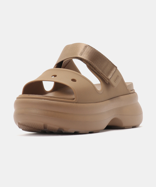 crocs(クロックス)の「Crocs SOHO TWO STRAP SANDAL 212861-2EY(サンダル・レディース・ブラウン・22cm)」の2枚目の写真