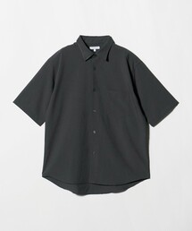 Dot Air® ウールライク リラックス レギュラーカラーシャツ-吸水速乾-<A DAY IN THE LIFE>