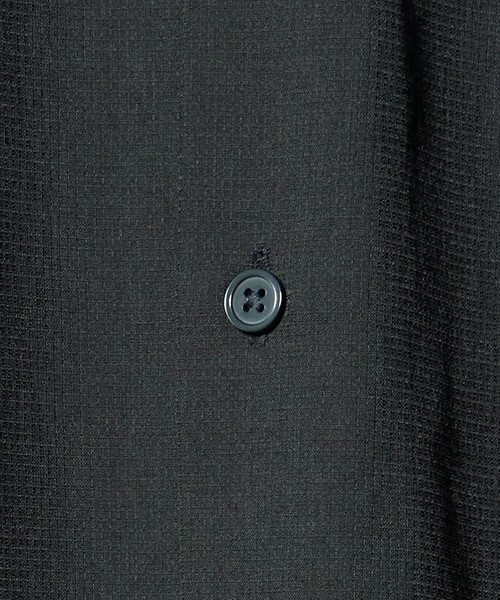A DAY IN THE LIFE UNITED ARROWS(アデイインザライフユナイテッドアローズ)の「Dot Air® ウールライク リラックス レギュラーカラーシャツ-吸水速乾-<A DAY IN THE LIFE>(シャツ/ブラウス・メンズ・ネイビー/ベージュ/ダークグレー・XL/S/L/M)」の22枚目の写真