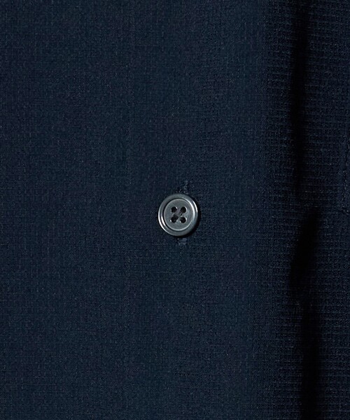 A DAY IN THE LIFE UNITED ARROWS(アデイインザライフユナイテッドアローズ)の「Dot Air® ウールライク リラックス レギュラーカラーシャツ-吸水速乾-<A DAY IN THE LIFE>(シャツ/ブラウス・メンズ・ネイビー/ベージュ/ダークグレー・XL/S/L/M)」の19枚目の写真