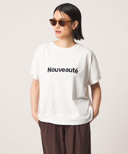 A DAY IN THE LIFE UNITED ARROWS(アデイインザライフユナイテッドアローズ)の「コットン エンブロイダリー Tシャツ <A DAY IN THE LIFE>(Tシャツ/カットソー・レディース・ライトピンク/ダークグレー/オフホワイト・FREE)」の17枚目の写真