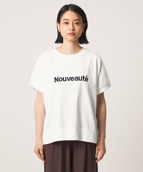 A DAY IN THE LIFE UNITED ARROWS(アデイインザライフユナイテッドアローズ)の「コットン エンブロイダリー Tシャツ <A DAY IN THE LIFE>(Tシャツ/カットソー・レディース・ライトピンク/ダークグレー/オフホワイト・FREE)」の15枚目の写真