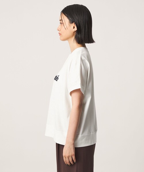 A DAY IN THE LIFE UNITED ARROWS(アデイインザライフユナイテッドアローズ)の「コットン エンブロイダリー Tシャツ <A DAY IN THE LIFE>(Tシャツ/カットソー・レディース・ライトピンク/ダークグレー/オフホワイト・FREE)」の14枚目の写真