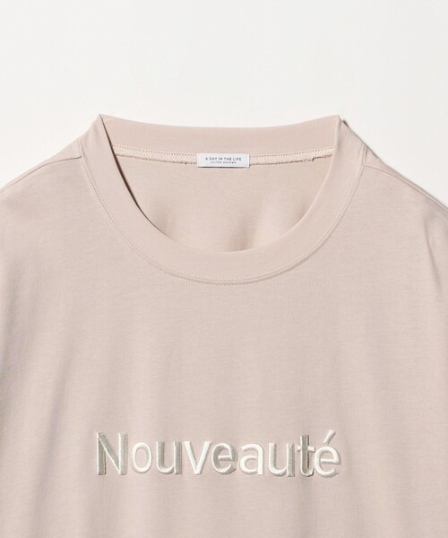 A DAY IN THE LIFE UNITED ARROWS(アデイインザライフユナイテッドアローズ)の「コットン エンブロイダリー Tシャツ <A DAY IN THE LIFE>(Tシャツ/カットソー・レディース・ライトピンク/ダークグレー/オフホワイト・FREE)」の11枚目の写真