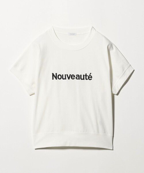 A DAY IN THE LIFE UNITED ARROWS(アデイインザライフユナイテッドアローズ)の「コットン エンブロイダリー Tシャツ <A DAY IN THE LIFE>(Tシャツ/カットソー・レディース・ライトピンク/ダークグレー/オフホワイト・FREE)」の7枚目の写真