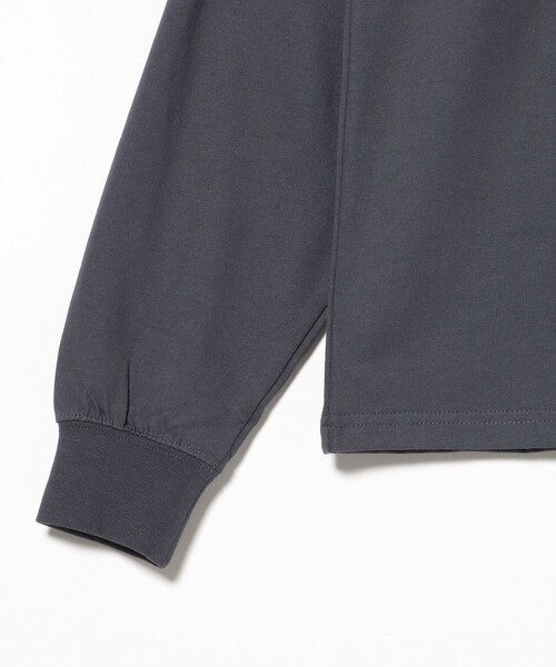 BEAMS HEART(ビームスハート)の「スマイル ロゴ ロングスリーブ Tシャツ(Tシャツ/カットソー・レディース・オフホワイト/チャコールグレー/オレンジ・LARGE/MEDIUM)」の13枚目の写真