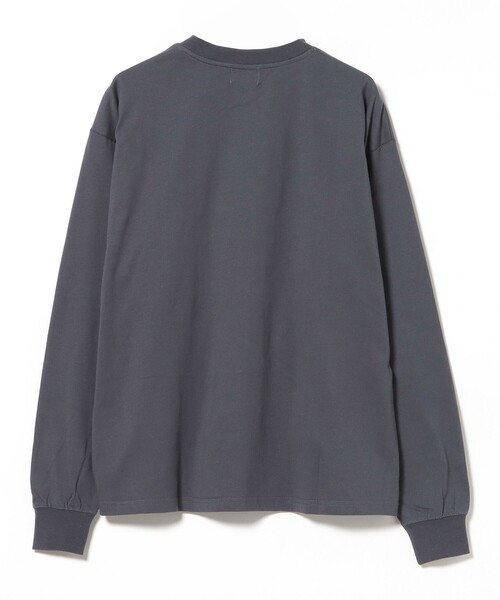 BEAMS HEART(ビームスハート)の「スマイル ロゴ ロングスリーブ Tシャツ(Tシャツ/カットソー・レディース・オフホワイト/チャコールグレー/オレンジ・LARGE/MEDIUM)」の14枚目の写真