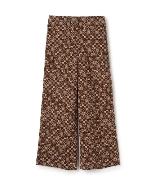 TOMORROWLAND collection(トゥモローランドコレクション)の「カレフルールエンブロイダリー ストレートパンツ(その他パンツ・レディース・ブラウン系その他/ベージュ系その他・34/36)」の1枚目の写真