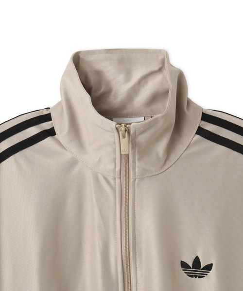 adidas(アディダス)の「adidas FIREBIRD METALLIC TRACK TOP / アディダス ファイヤーバード メタリック トラックトップ(ジャージ・メンズ・カーキ・S/3XL/XXL/XL/L/M)」の3枚目の写真