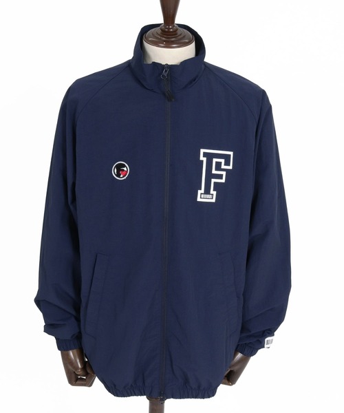 felkod（フィルコッド）の「mj11651- F-Print×Chenille Patch Nylon Jacket スタンドカラーナイロンジャケット(F26A270)（ナイロンジャケット・メンズ・ネイビー/ブラック・S/M/L/XL）」の9枚目の写真