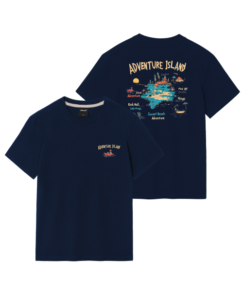 OKSTAR(オクスター)の「アドベンチャーアイランドバンファルティ(Tシャツ/カットソー・レディース・ネイビー/ライトグレー/ダークブルー/ダークグリーン/カーキ/ダークグレー/クリーム/ホワイト/ブラック/ライトベージュ/グレー・4XL/SMALL/MEDIUM/LARGE/X-LARGE/2XL/3XL)」の20枚目の写真