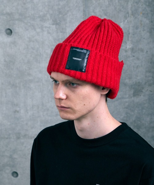 VIRGOwearworks（ヴァルゴウェアワークス）の「MASSIVE WAVE BEANIE 2（ニットキャップ/ビーニー・メンズ・グリーン/レッド/ブラック・FREE）」の3枚目の写真