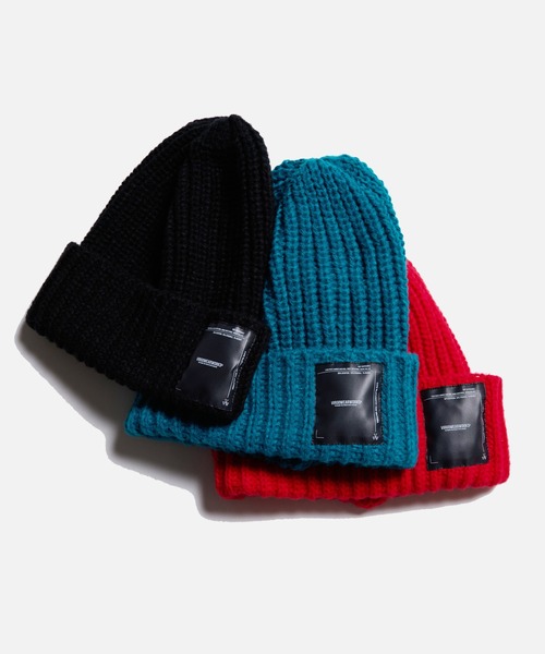 VIRGOwearworks（ヴァルゴウェアワークス）の「MASSIVE WAVE BEANIE 2（ニットキャップ/ビーニー・メンズ・グリーン/レッド/ブラック・FREE）」の7枚目の写真