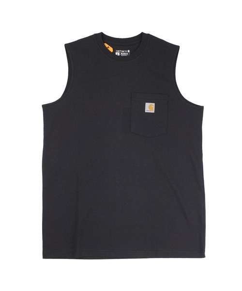 Carhartt(カーハート)の「【UT210】【Carhartt/カーハート】LOOSE FIT SLEEVELESS POCKET TEE CRHTT100374(Tシャツ/カットソー・メンズ・グレー/ブラック・LARGE/MEDIUM)」の12枚目の写真