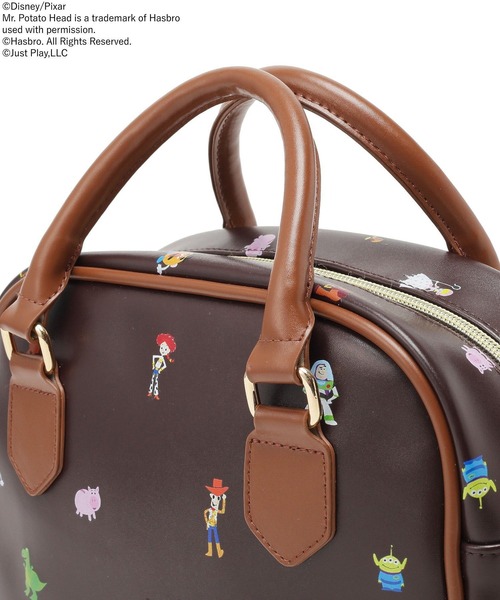 Disney(ディズニー)の「キャラクターモノグラムバッグ/TOY STORY(ハンドバッグ・レディース・ブラウン・FREE)」の17枚目の写真