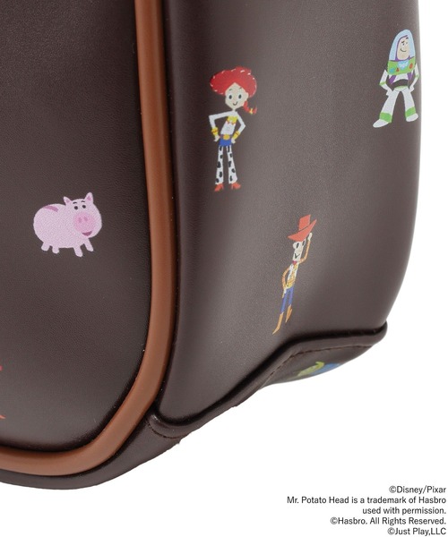Disney(ディズニー)の「キャラクターモノグラムバッグ/TOY STORY(ハンドバッグ・レディース・ブラウン・FREE)」の18枚目の写真