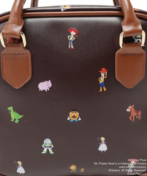 Disney(ディズニー)の「キャラクターモノグラムバッグ/TOY STORY(ハンドバッグ・レディース・ブラウン・FREE)」の21枚目の写真