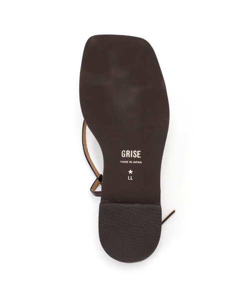GRISE(グリーズ)の「《/WEB+一部店舗限定》GRISEメタルリングクロストングサンダル(サンダル・レディース・ボルドー・MEDIUM/SMALL/X-LARGE/LARGE)」の9枚目の写真