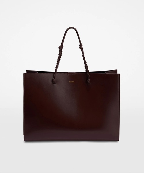 JIL SANDER(ジルサンダー)の「TANGLE SHOPPING EW(トートバッグ・レディース・ダークブラウン・UNI)」の8枚目の写真