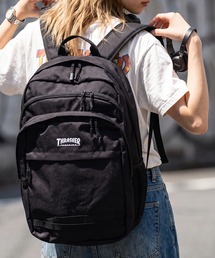 【THRASHER/スラッシャー】チャーム付き 大容量リュック 30L バックパック35