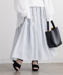 ポイントシャーリングフレアスカート