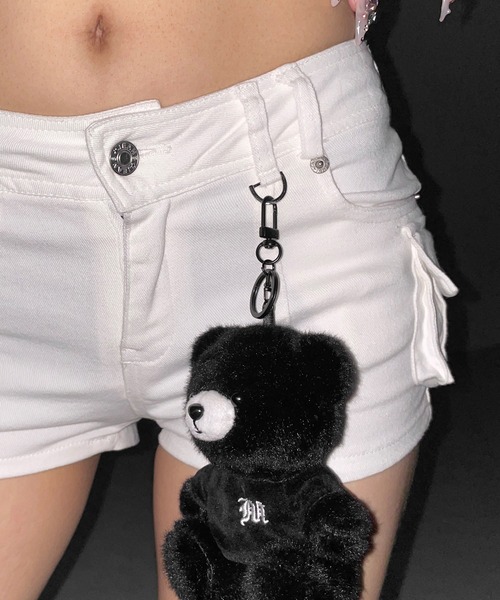 me+em select(ミームセレクト)の「【 2color 】カーゴポケットリングマイクロショートパンツ / cargo pocket ring micro shorts※※(その他パンツ・レディース・ブラック/ホワイト・MEDIUM/SMALL/LARGE)」の20枚目の写真