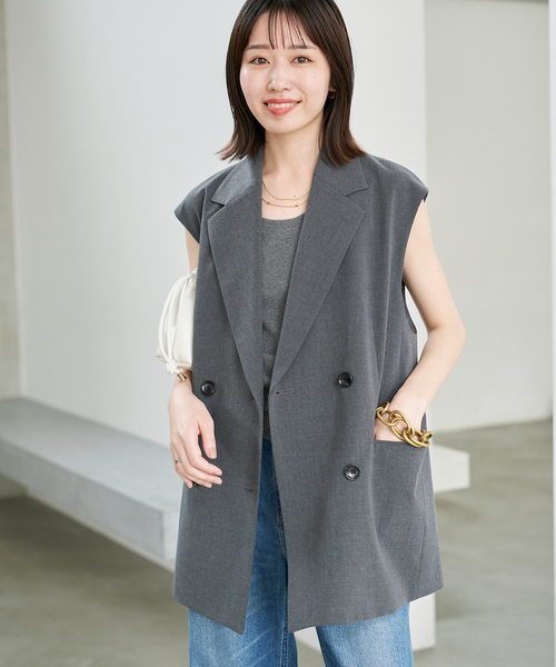 SLOBE IENA（スローブイエナ）の「TR TORO ダブルブレストジレ（ベスト