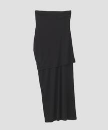 YLEVE（イレーヴ）の「YLEVE / 80/2 HIGH-TWISTED GAUZE BARE JERSEY ONE PIECE SKIRT（ワンピース）」