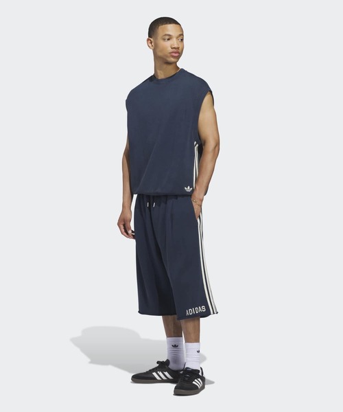 adidas(アディダス)の「スウェット ショーツ / ハーフパンツ / アディダスオリジナルス adidas Originals(スウェットパンツ・メンズ・ブルー/グレー・MEDIUM/X-SMALL/XX-LARGE/X-LARGE)」の10枚目の写真